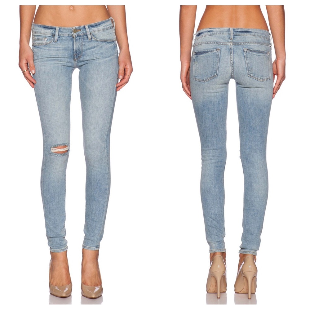 Frame Denim Le Skinny de Jeanne McKinney Wash 27